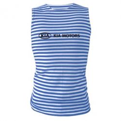 Майка-тельняшка Kia Motors Logo - PrintSalon