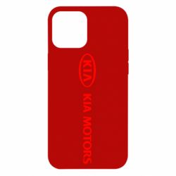 Чехол для iPhone 12 Pro Max Kia Motors Logo - PrintSalon