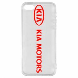 Чехол для iPhone5/5S/SE Kia Motors Logo - PrintSalon