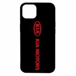 Чехол для iPhone 14 Kia Motors Logo - PrintSalon