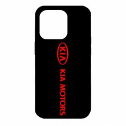 Чехол для iPhone 14 Pro Kia Motors Logo - PrintSalon