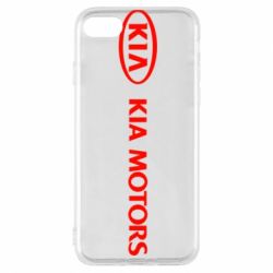 Чехол для iPhone 7 Kia Motors Logo - PrintSalon
