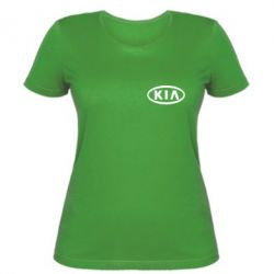 Женская футболка KIA Small - PrintSalon