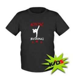 Дитяча футболка Kickboxing Fight - PrintSalon