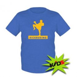 Дитяча футболка Kickboxing Fighter - PrintSalon