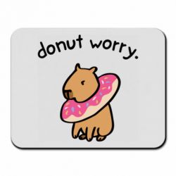 Коврик для мыши Donut Worry - PrintSalon