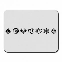 Коврик для мыши Genshin loading screen - PrintSalon