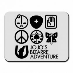 Килимок для миші JoJo Symbols - PrintSalon