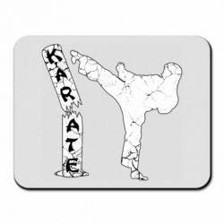 Коврик для мыши Каратэ удар - PrintSalon
