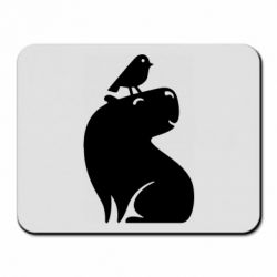 Килимок для миші Копібара та Пташка - PrintSalon