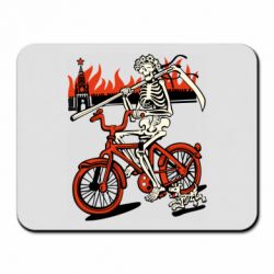 Килимок для миші Смерть із косою у вінку! Гарячий кремль
