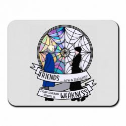 Коврик для мыши Wednesday and friends - PrintSalon