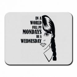Коврик для мыши Wednesday girl - PrintSalon