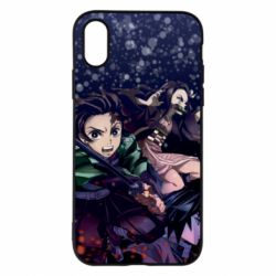 Чохол для iPhone X/Xs Kimetsu no yaiba characters - PrintSalon