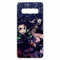 Чохол для Samsung S10+ Kimetsu no yaiba characters - PrintSalon