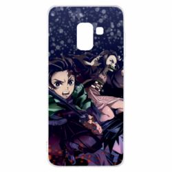 Чохол для Samsung A8 2018 Kimetsu no yaiba characters - PrintSalon