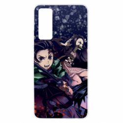 Чохол для Huawei P Smart 2021 Kimetsu no yaiba characters - PrintSalon