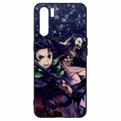 Чохол для Oppo A91 / Reno3Kimetsu no yaiba characters - PrintSalon
