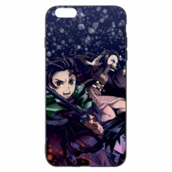 Чохол для iPhone 6 Plus/6S Plus Kimetsu no yaiba characters - PrintSalon