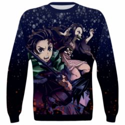 3D світшот Kimetsu no yaiba characters