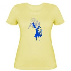 Женская футболка King MJ - PrintSalon