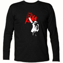 Футболка с длинным рукавом King MJ - PrintSalon