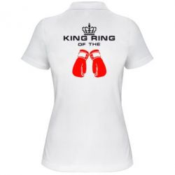 Женское поло King Ring - PrintSalon