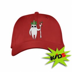 Детская кепка King sloths - PrintSalon