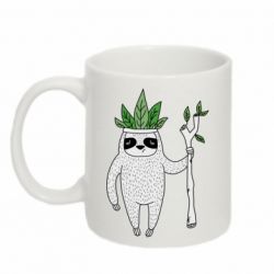 Чашка 320ml King sloths