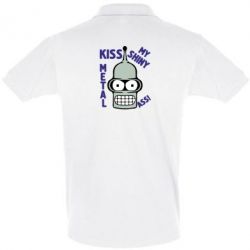 Мужское поло Kiss metal - PrintSalon