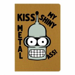 Блокнот с принто Kiss metal - PrintSalon