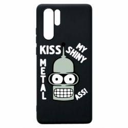 Чехол для Huawei P30 Pro Kiss metal - PrintSalon