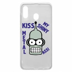 Чехол для Samsung A20 Kiss metal - PrintSalon