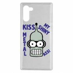 Чехол для Samsung Note 10 Kiss metal