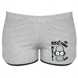 Женские шорты Kiss metal