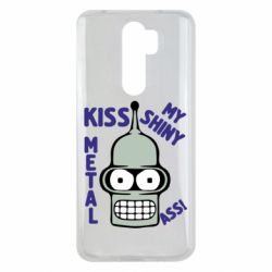 Чехол для Xiaomi Redmi Note 8 Pro Kiss metal - PrintSalon