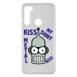 Чехол для Xiaomi Redmi Note 8 Kiss metal - PrintSalon