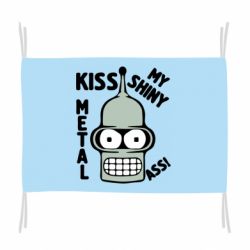 Флаг Kiss metal - PrintSalon