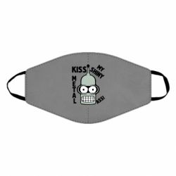 Маска многоразовая Kiss metal - PrintSalon