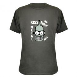 Камуфляжная футболка Kiss metal - PrintSalon