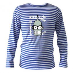 Тельняшка с длинным рукавом Kiss metal - PrintSalon