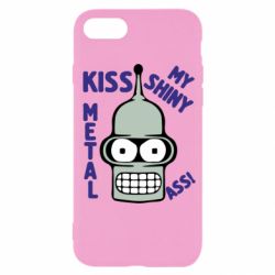 Чехол для iPhone SE 2020 Kiss metal - PrintSalon