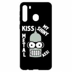 Чехол для Samsung A21 Kiss metal - PrintSalon