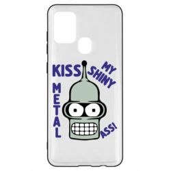 Чехол для Samsung A21s Kiss metal - PrintSalon
