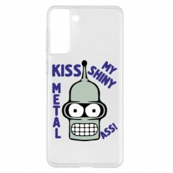 Чехол для Samsung S21+ Kiss metal - PrintSalon