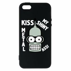 Чохол для iphone 5/5S/SE Kiss metal