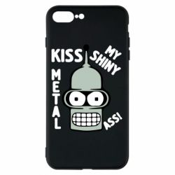 Чехол для iPhone 7 Plus Kiss metal - PrintSalon