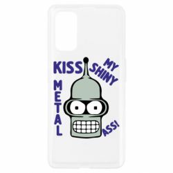 Чехол для Realme 7 Pro Kiss metal - PrintSalon