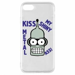 Чехол для iPhone 8 Kiss metal - PrintSalon