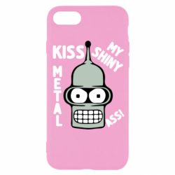 Чехол для iPhone SE 2022 Kiss metal - PrintSalon